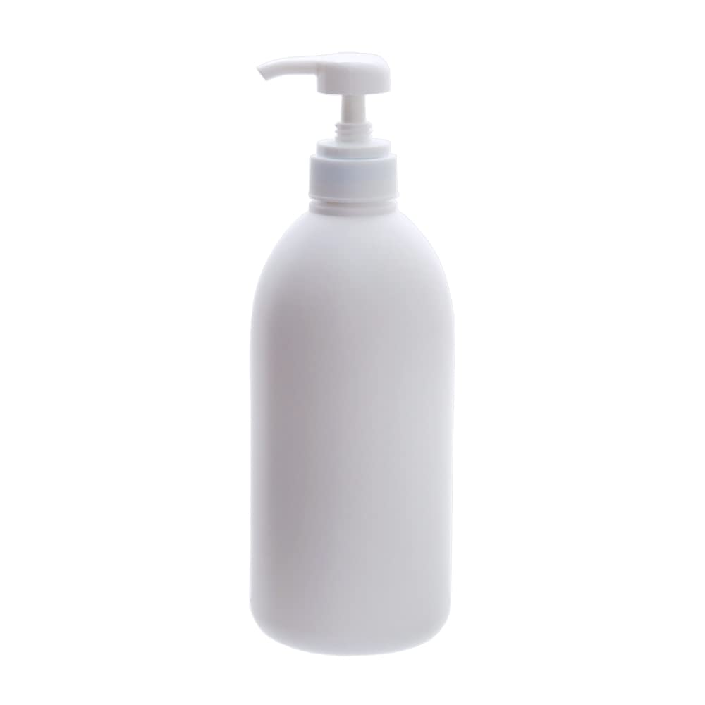 Amazon.co.jp: ポンプディスペンサー ボトル 乳白色 800mL（空